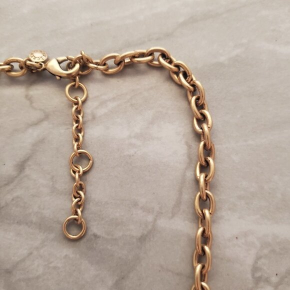 💜 J.Crew Retro Purple Rhinestone Crystal Cluster Burst Statement Necklace 💜 - Picture 4 of 13